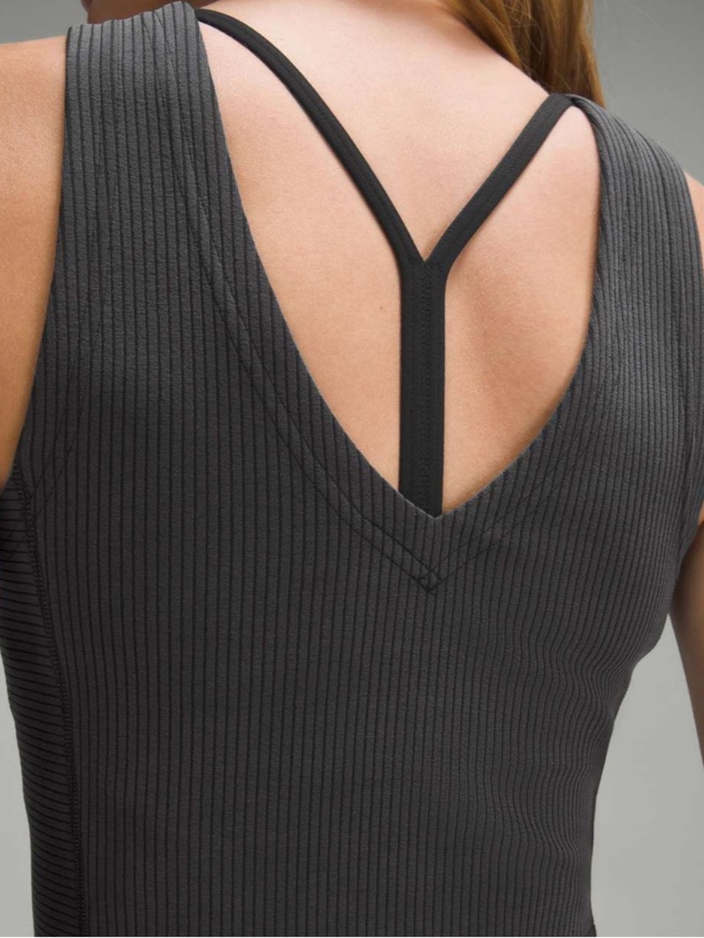 EUC Lululemon Ribbed Softstreme Cropped Tank Top Size 6 - Picture 3 of 6